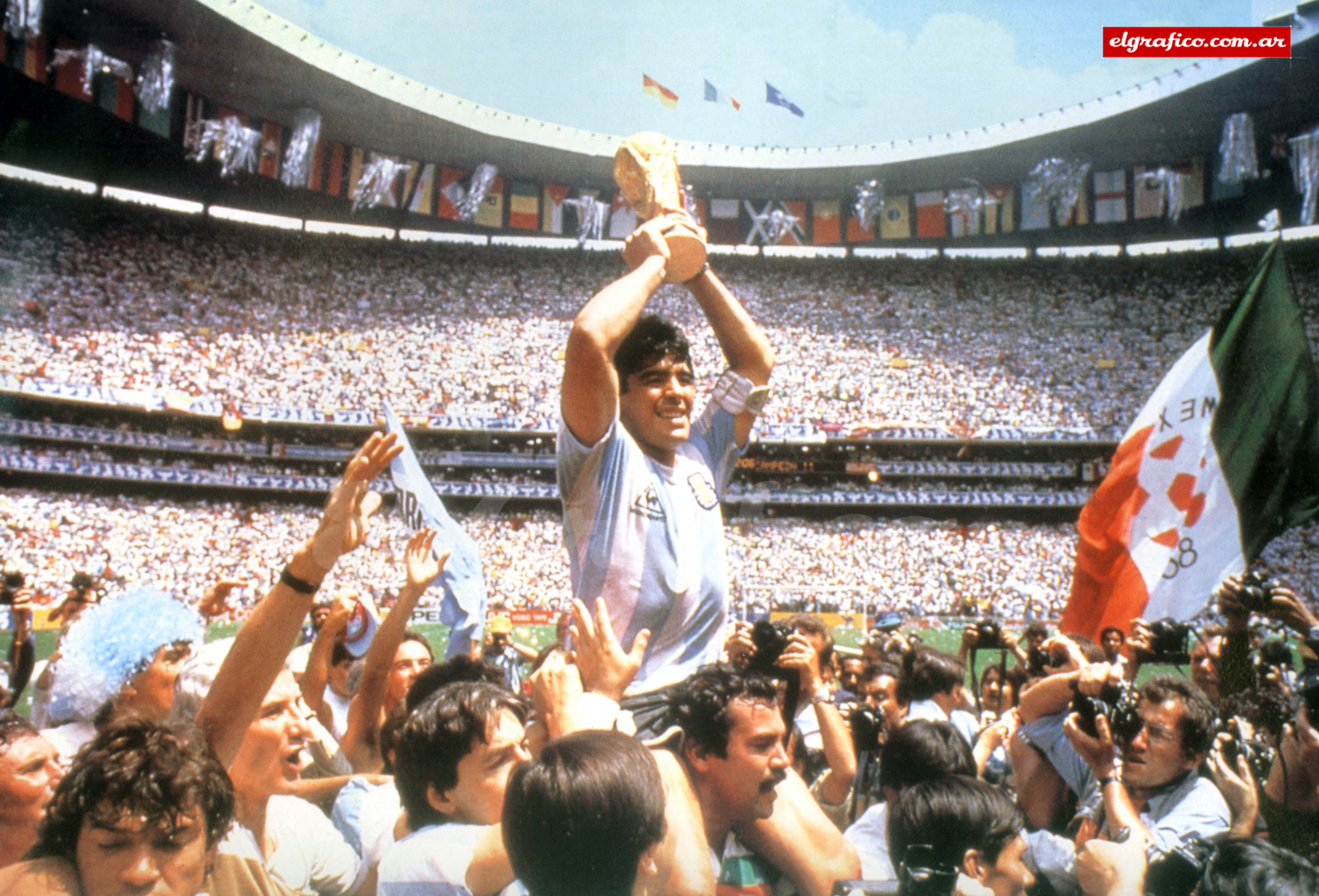 1986. GALERÍA. Las fotos de la final del mundo