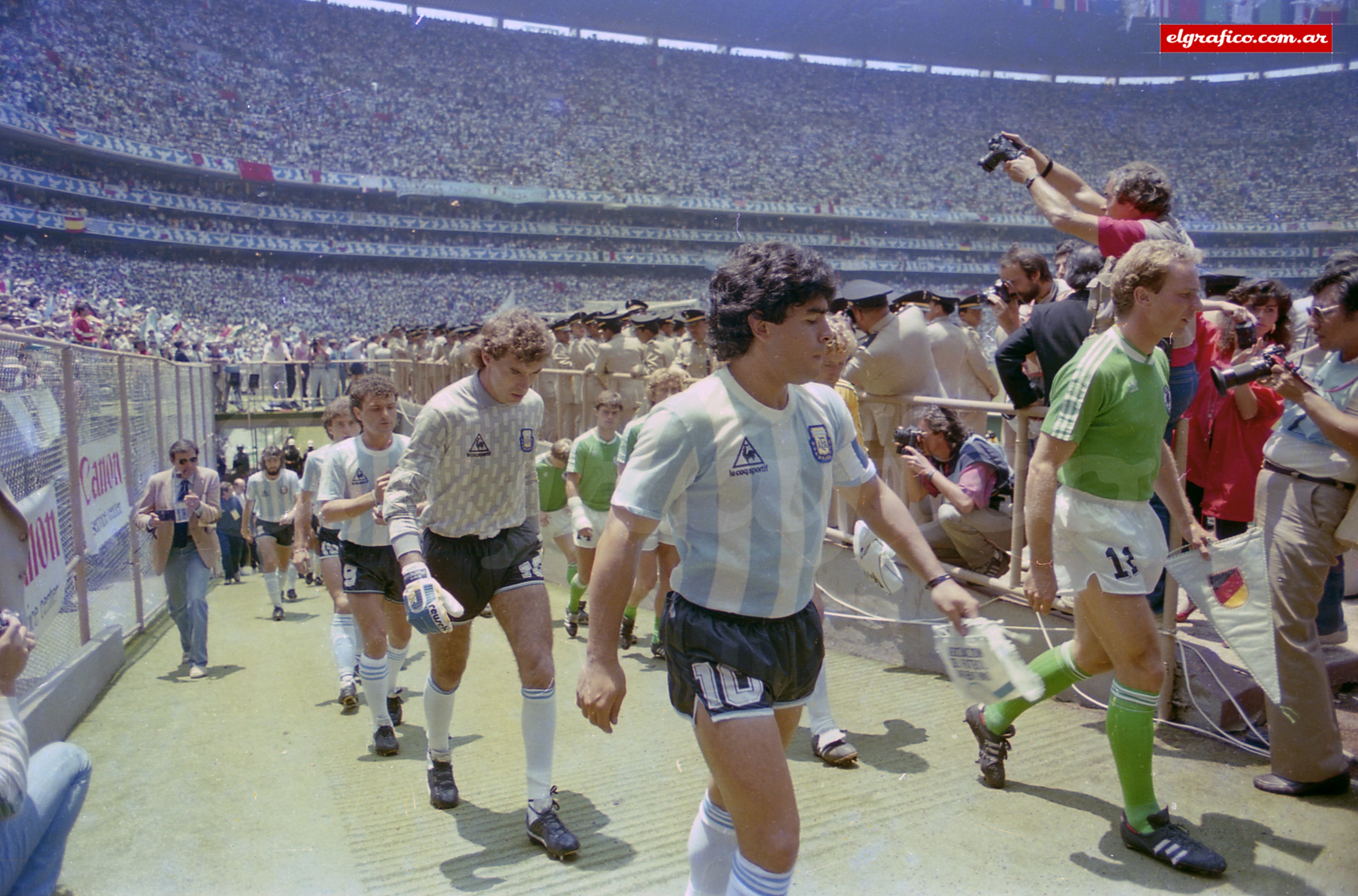 México 1986. Las fotos de la final del mundo
