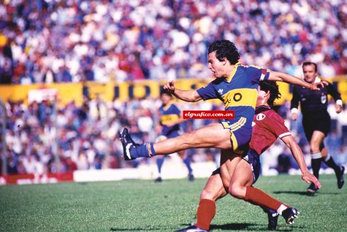 Imagen de 1987. Independiente 3 – 3 Boca
