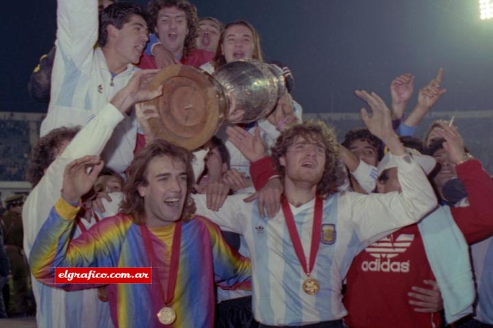 1991. Fútbol y goles en la Copa América El Gráfico