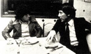 Una foto histórica: Maradona y Sivori reunidos por EL GRAFICO en mayo de 1978. Hoy los vuelve a unir la pasión del Nápoli.