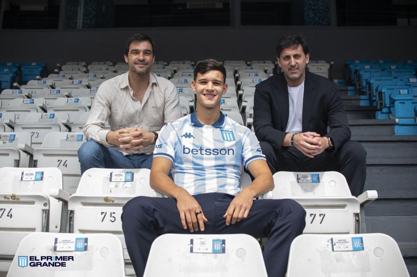 Imagen Saja, Carboni y Milito: Racing logró un refuerzo top para el fútbol argentino.
