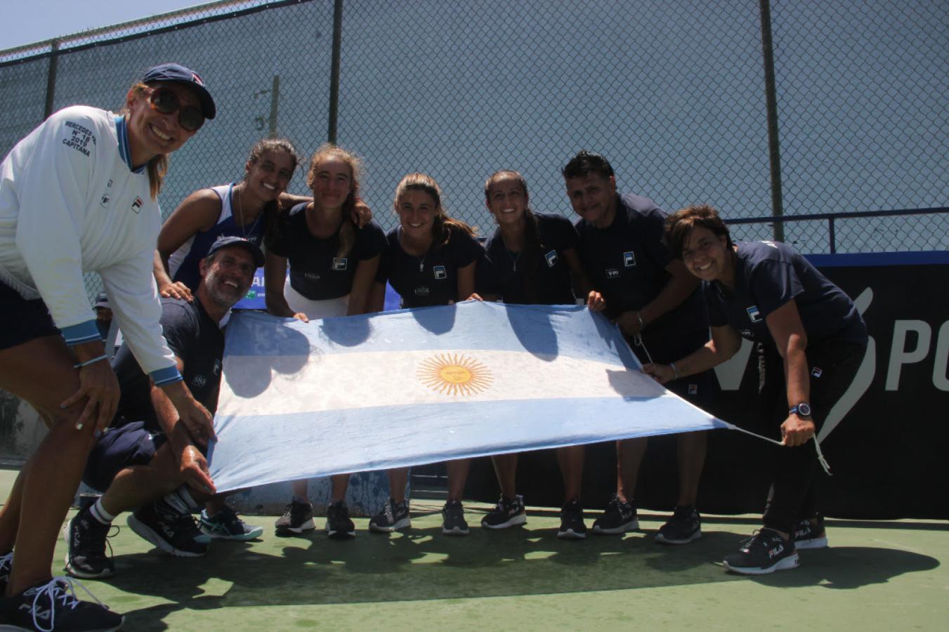 Imagen Argentina, otra vez en los playoffs de la Billie Jean King Cup.