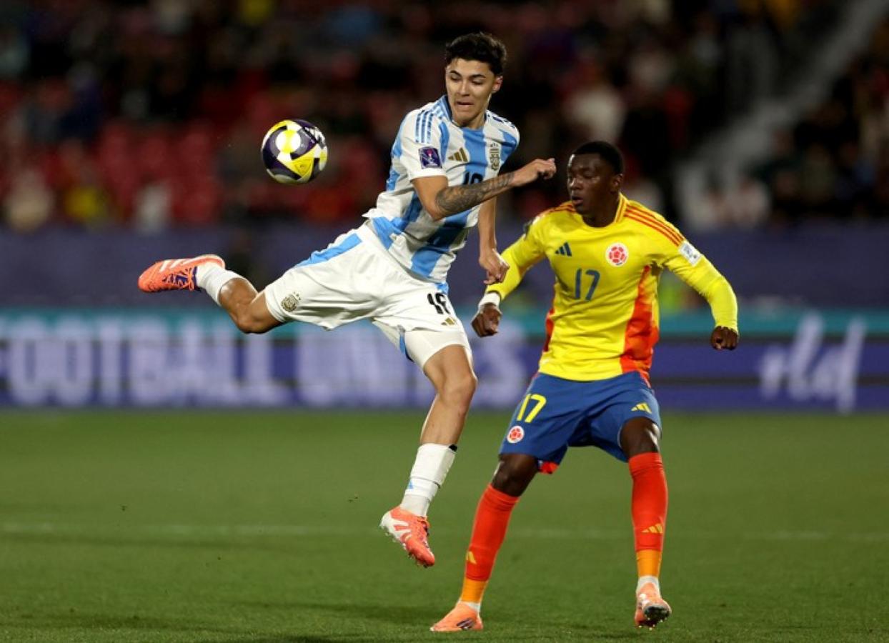 Imagen Tobías Andrada, un jugador que seduce a Barros Schelotto en Vélez.
