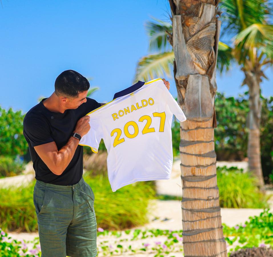 Imagen CR7 renovó su vínculo con Al Nassr hasta 2027.