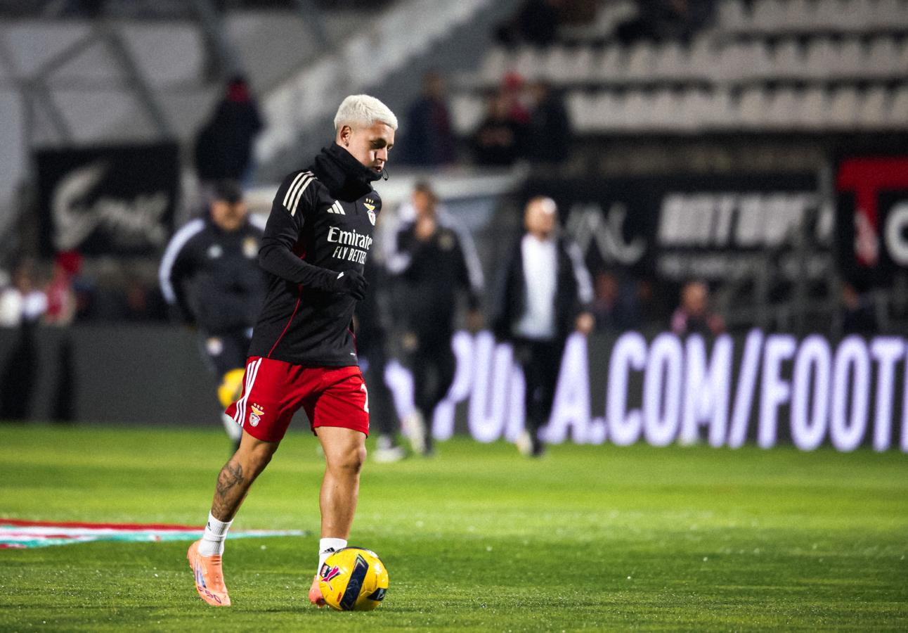 Imagen Prestianni, titular en Benfica y pretendido por River.
