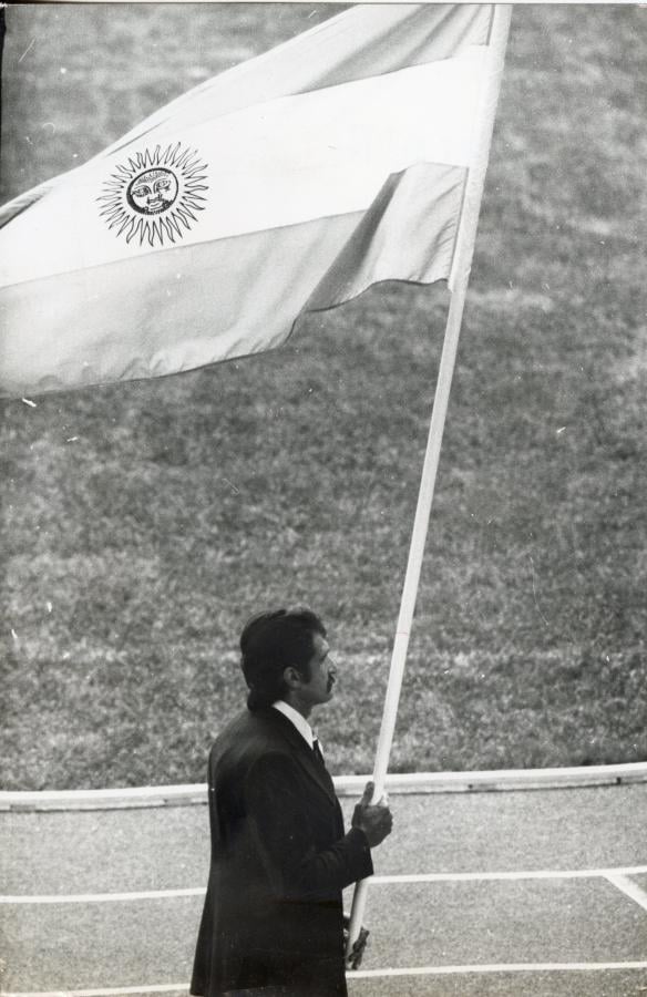 Imagen Hugo Aberastegui, en Montreal 1976