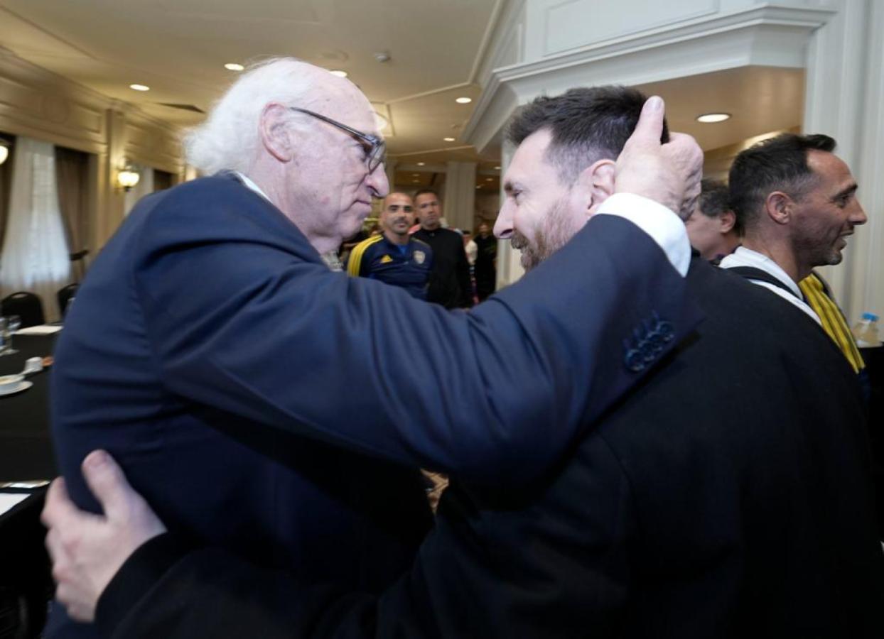 Imagen Bianchi y Messi