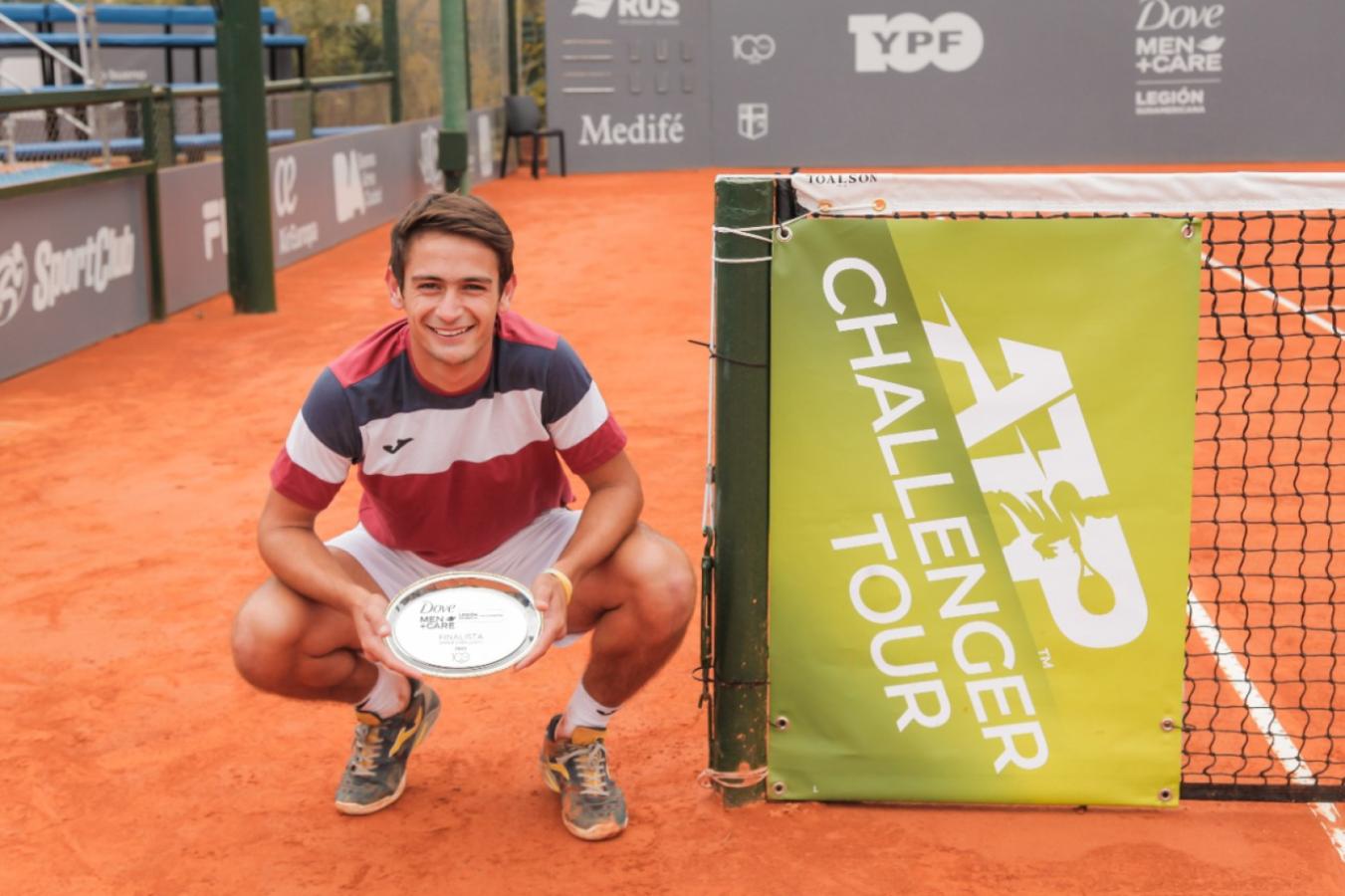 Imagen Mariano Navone, en su mejor momento: jugó dos finales de Challenger al hilo.