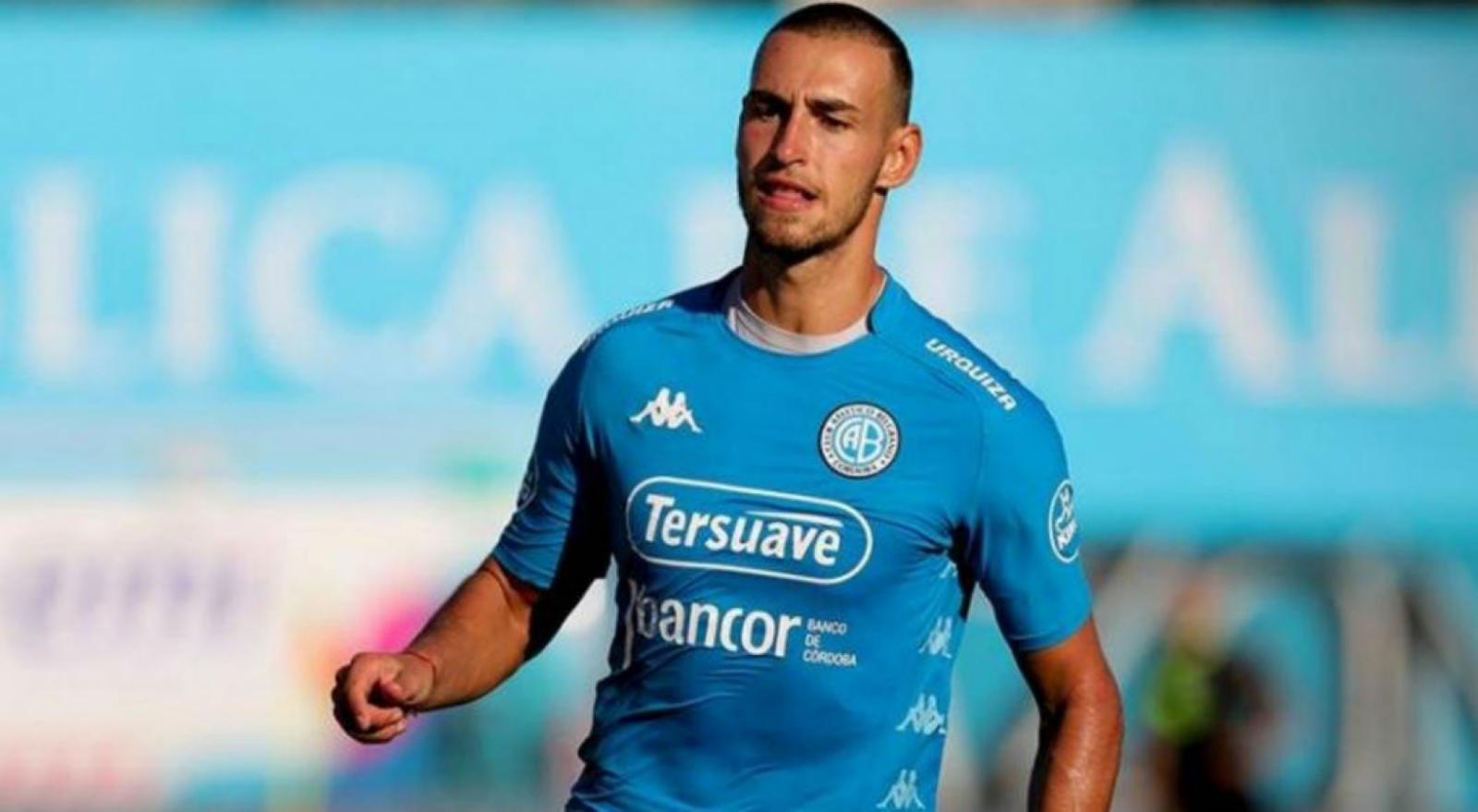 Imagen Novillo jugó 36 partidos y marcó 2 goles en Belgrano