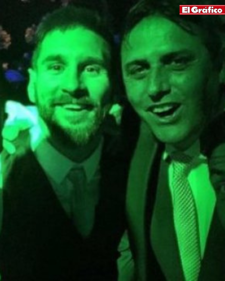 Imagen Su amistad con Messi perduró, al punto tal que el delantero lo invitó a su casamiento.