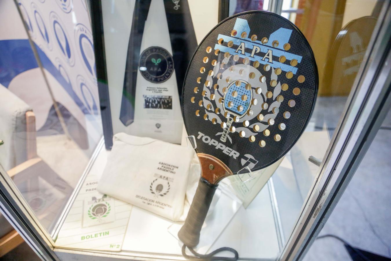 Imagen El Museo del Pádel, gran atracción con objetos históricos utilizados por campeones del mundo.