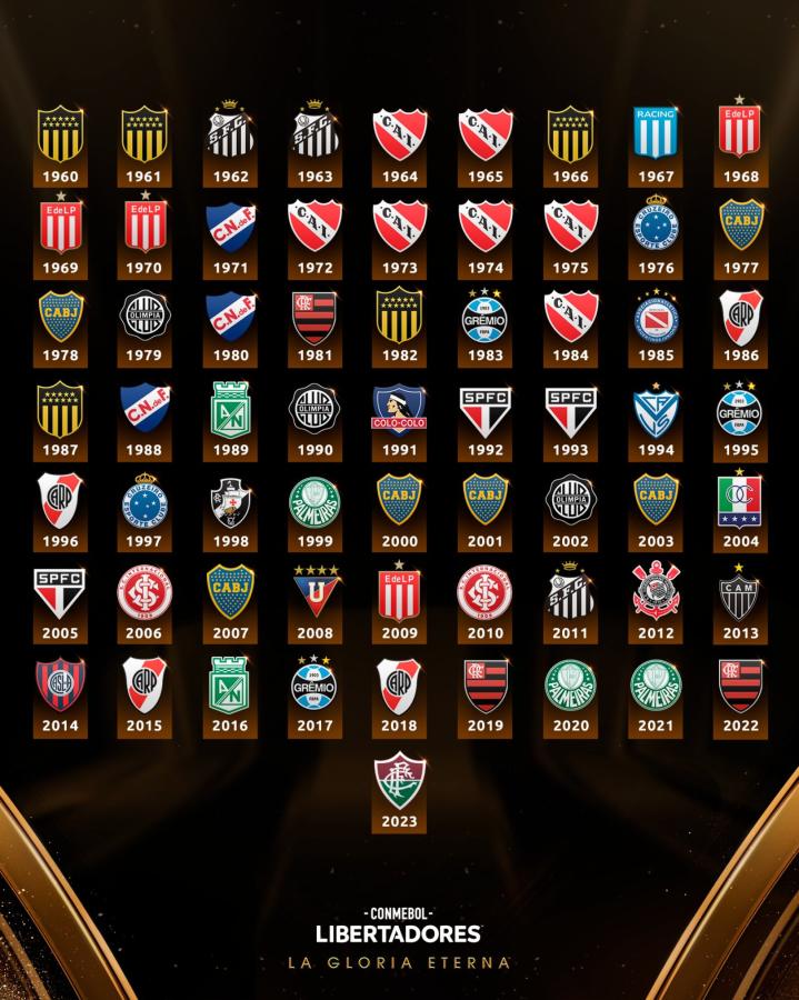 Finalistas de copa libertadores