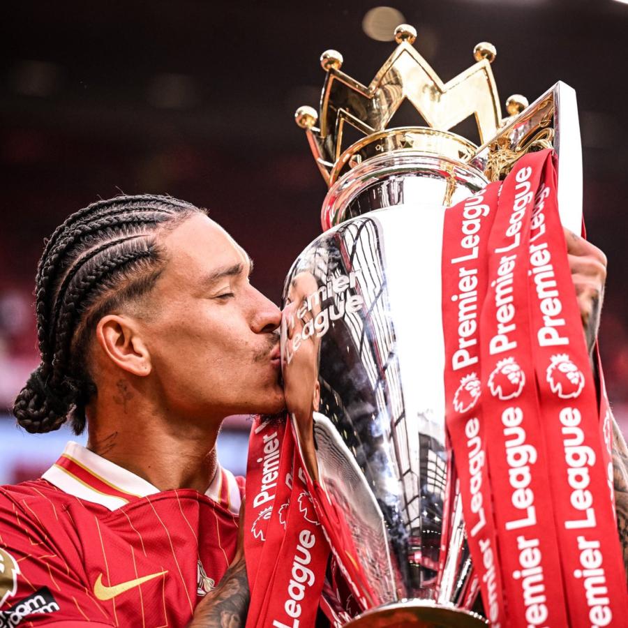 Imagen Objetivo cumplido: Darwin Núñez logró obtener la Premier League con Liverpool.