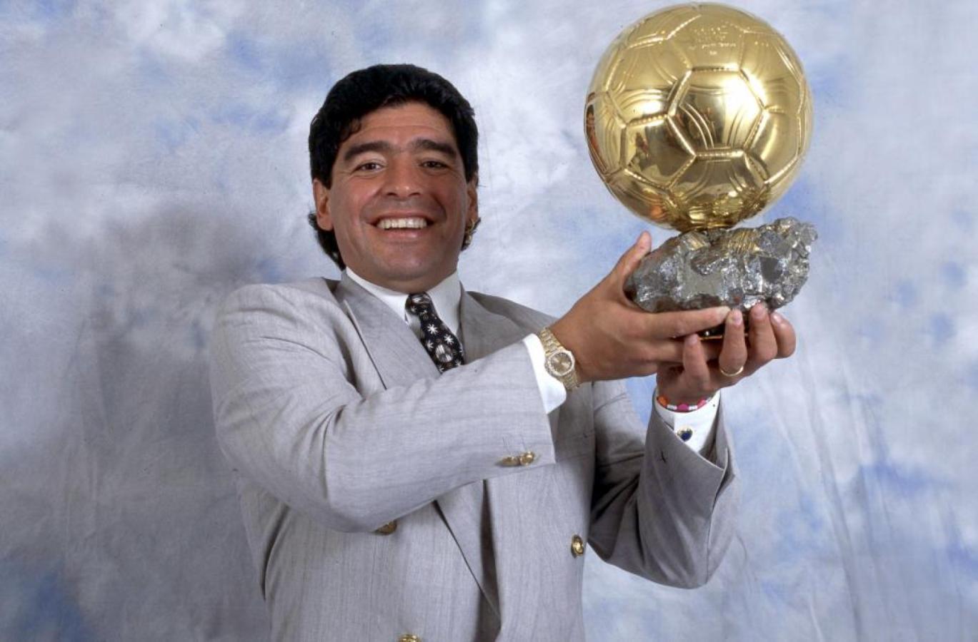 Imagen El título honorífico para Maradona en 1995