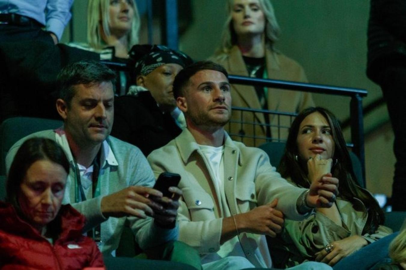 Imagen Alexis Mac Allister, presente para alentar a Argentina en la Copa Davis.