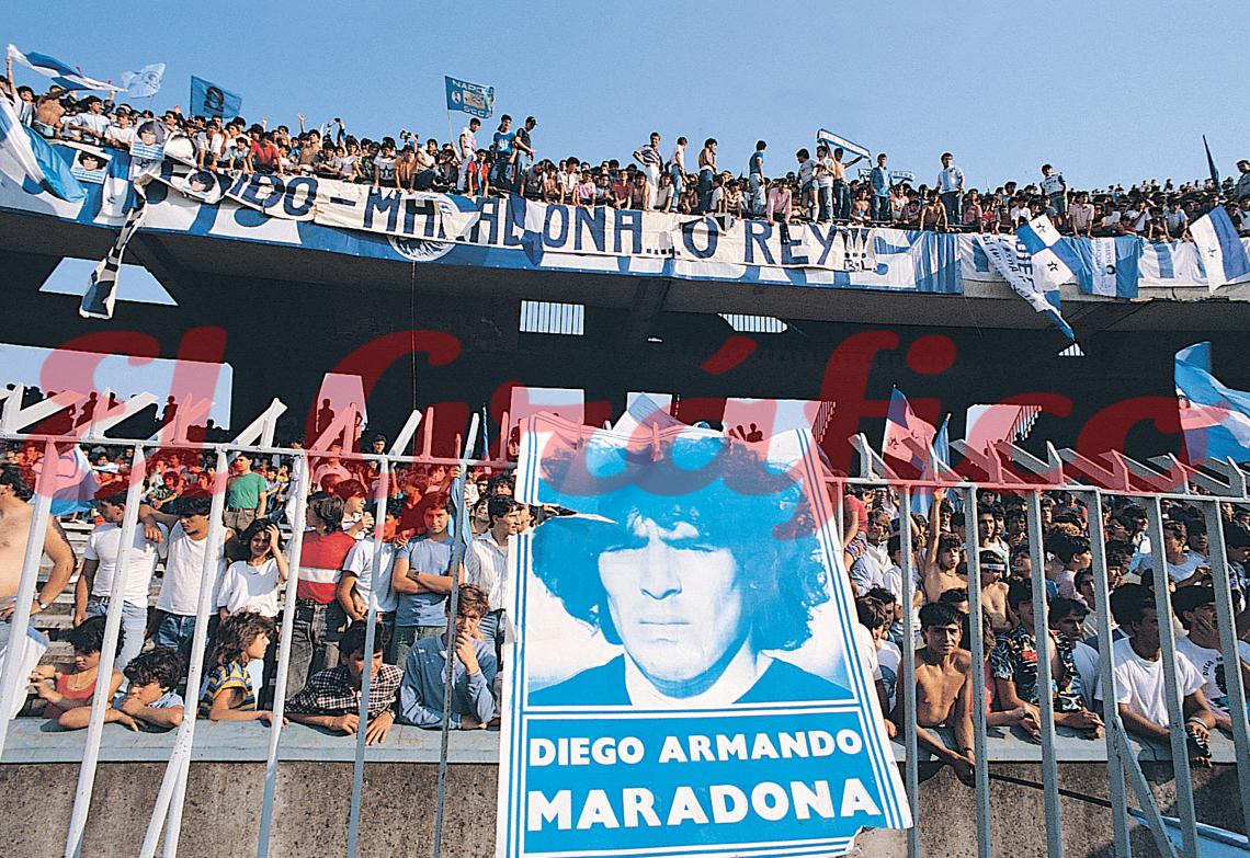 Imagen Maradona y Napoli, un idilio que durará hasta la eternidad
