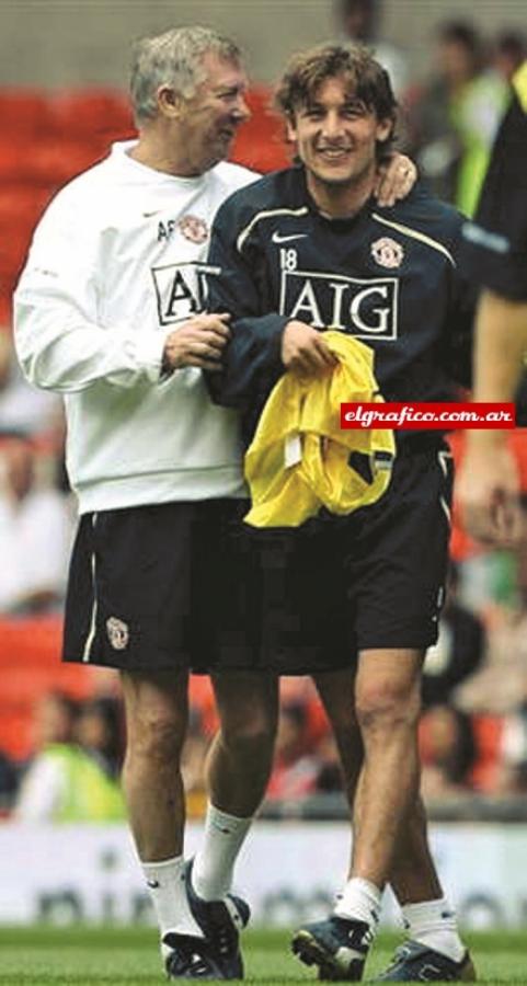 Imagen A sir Alex le agradece, aunque terminó mal.