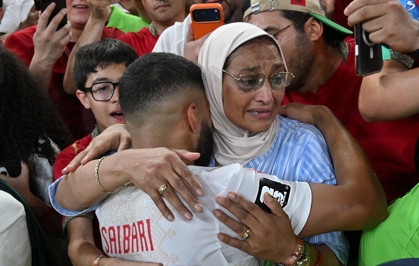 Imagen La emoción de Ismael Saibari y su mamá en la dramática definición por penales ante Países Bajos