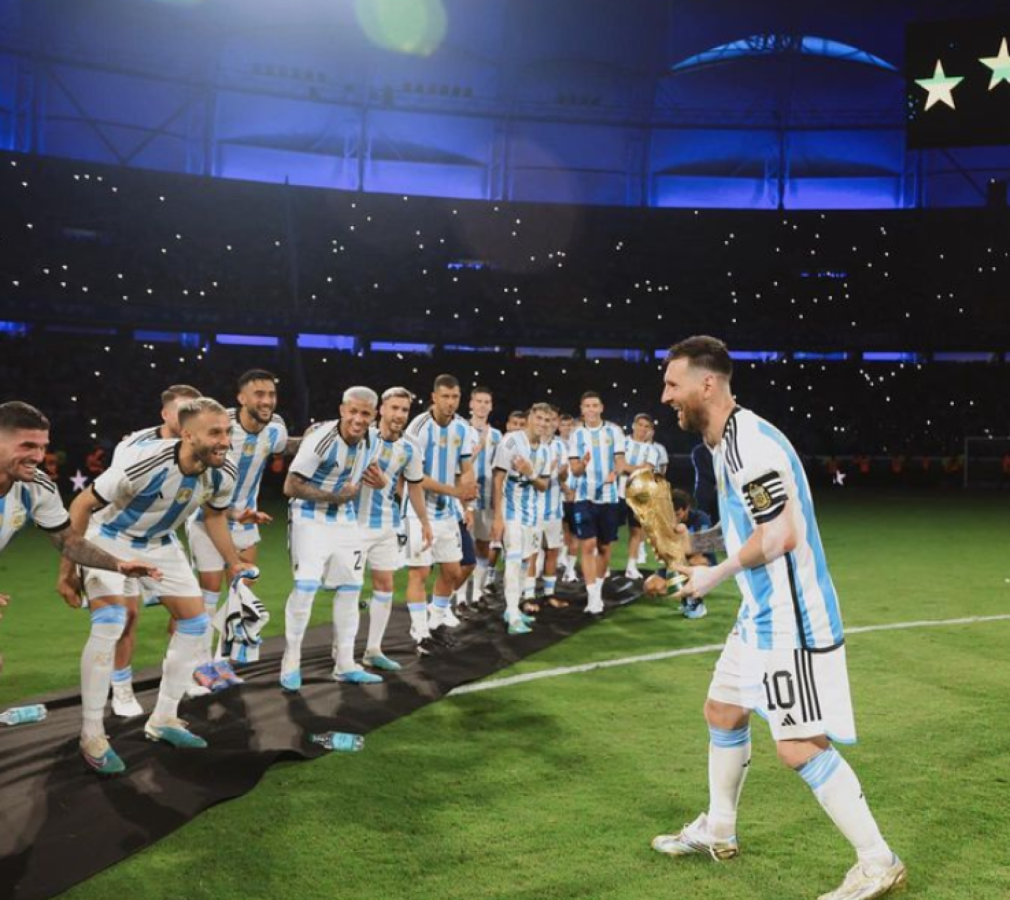 Imagen Messi y la fiesta en Santiago del Estero