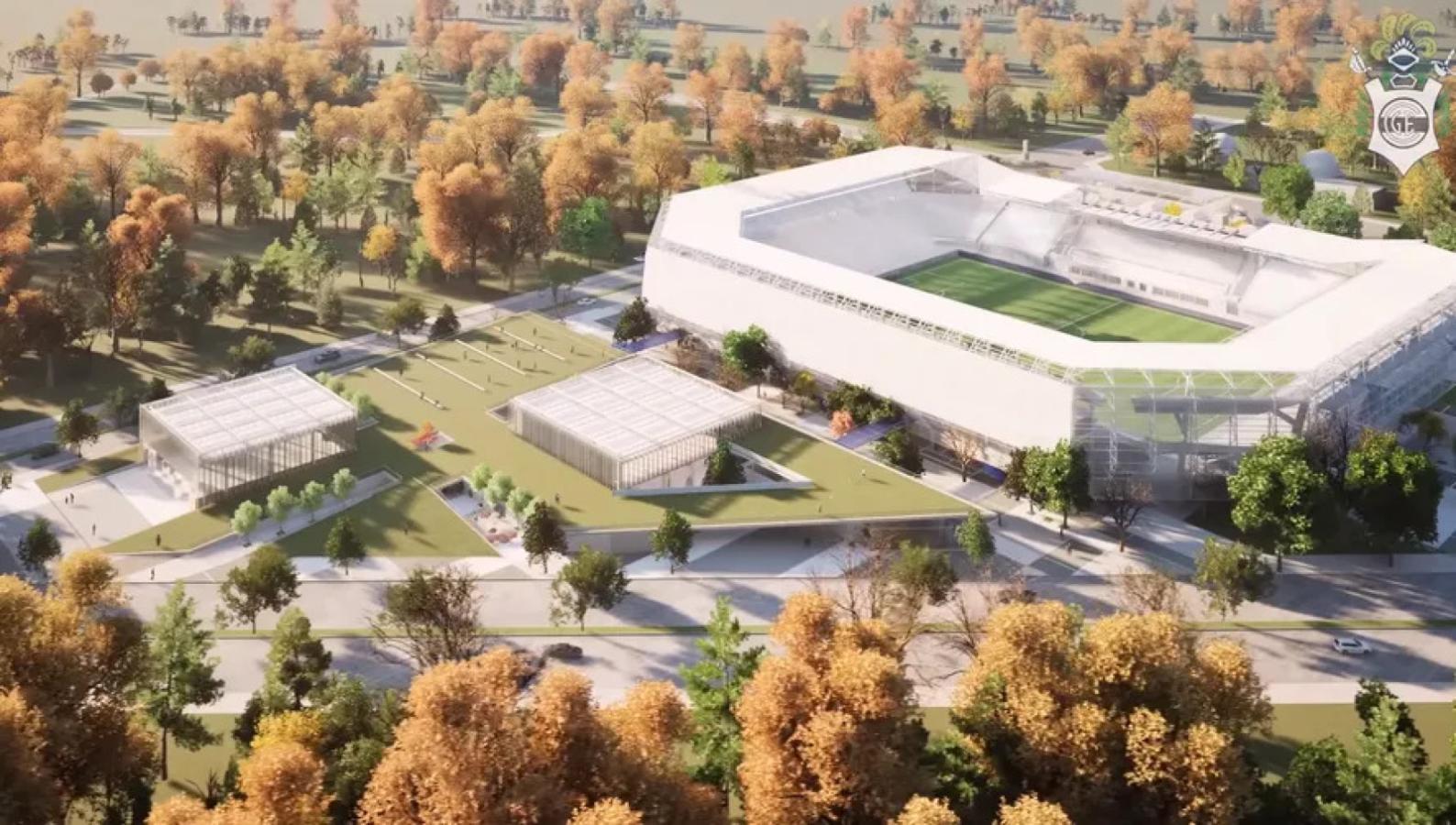 Imagen Así proyectan el futuro estadio de Gimnasia.