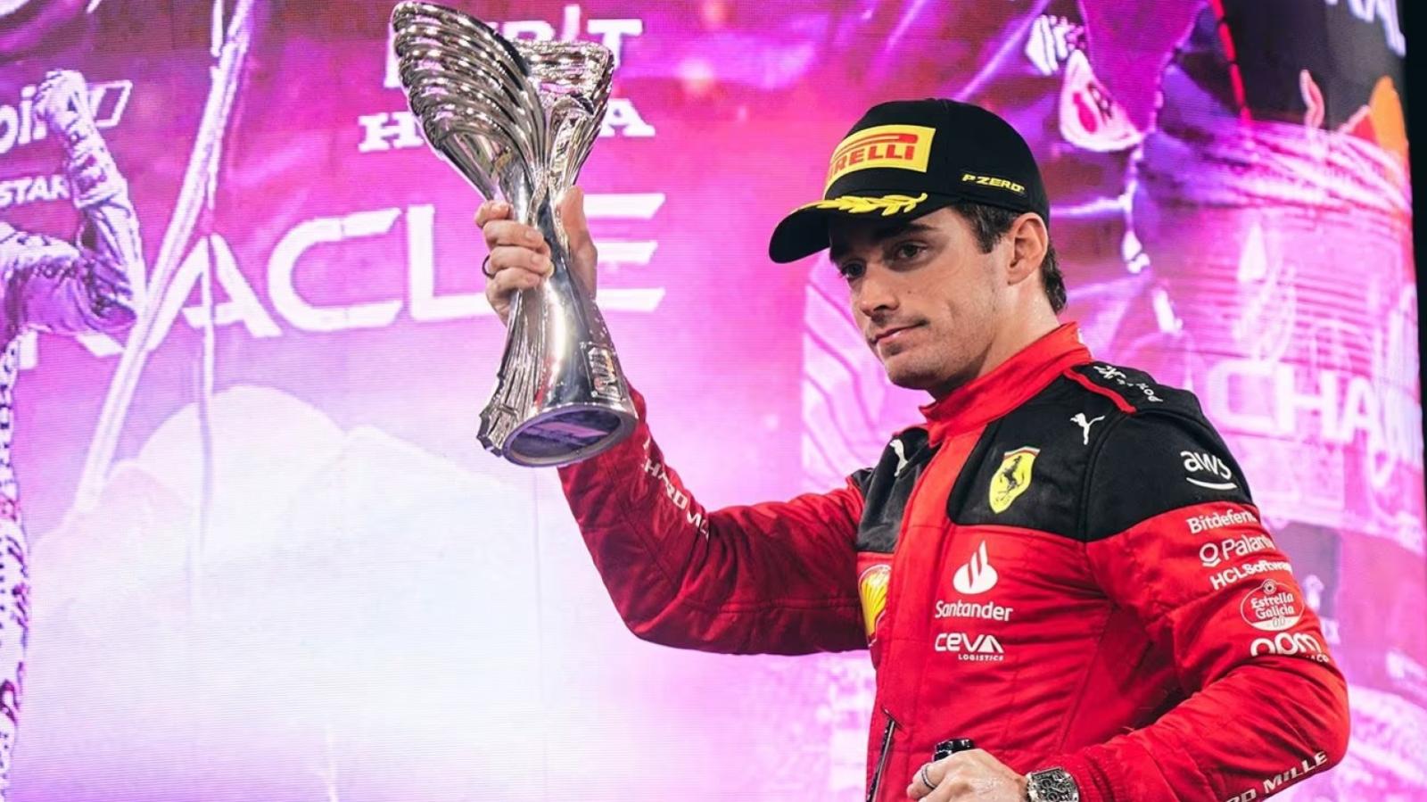 Imagen Charles Leclerc extendió su contrato con Ferrari.
