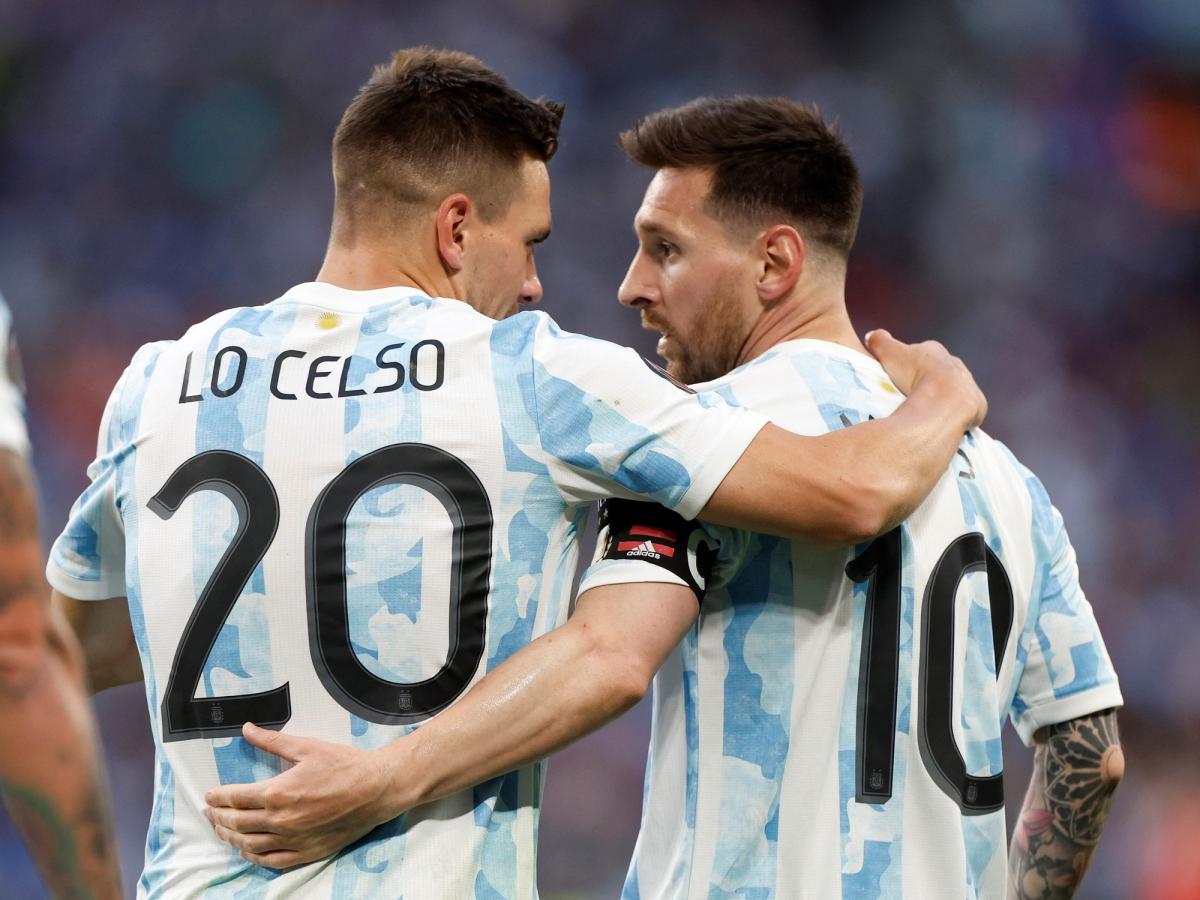 Imagen Messi - Lo Celso: una sociedad que no pudo ser en el Mundial.