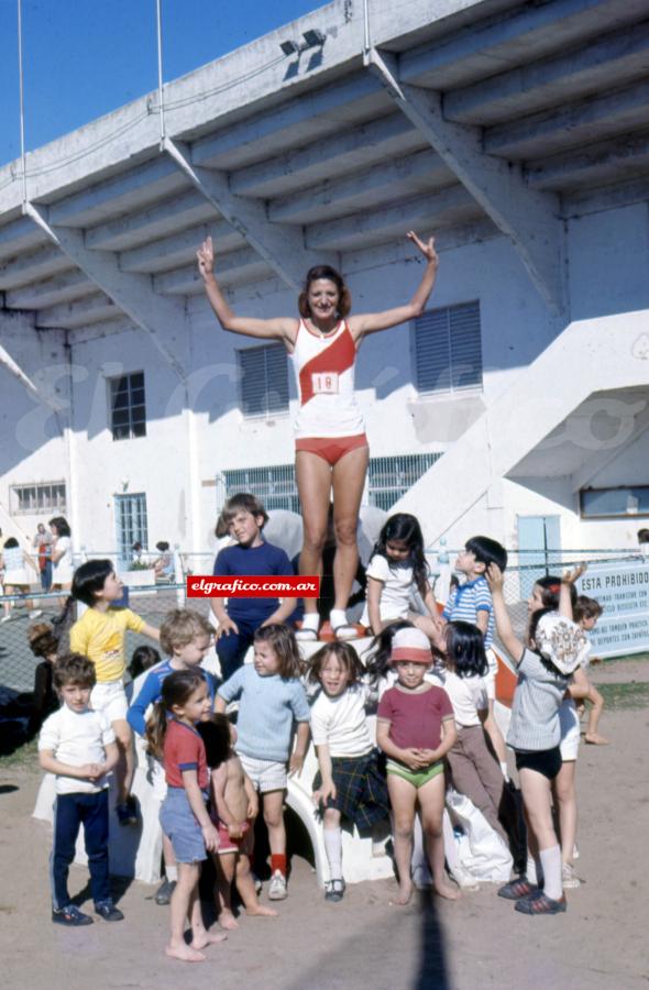 Imagen Allocco perteneció al equipo de atletismo del Club Atlético River Plate.