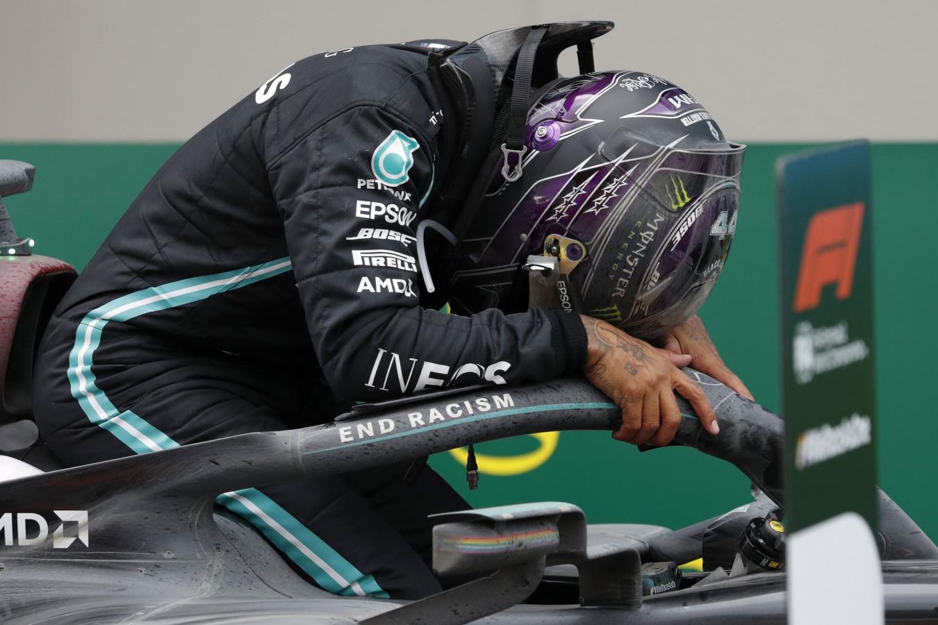 Imagen Hamilton, emocionado tras una nueva consagración