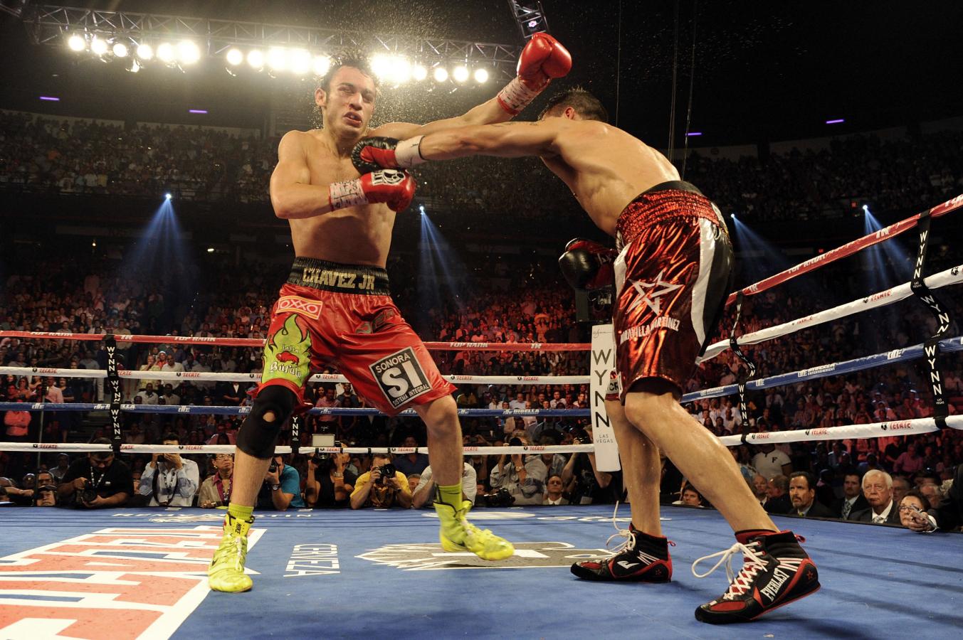 Imagen Sergio Martínez venció a Julio César Chávez Jr. por el título de peso mediano del CMB el 15 de septiembre de 2012 en Las Vegas. Foto: AFP