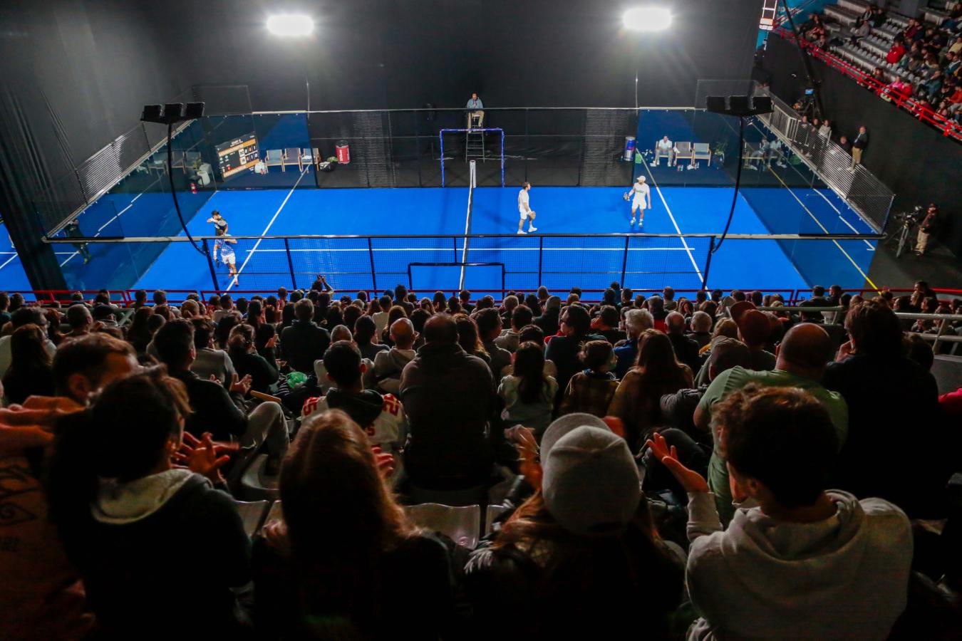 Imagen Una de las canchas del Polideportivo Islas Malvinas.