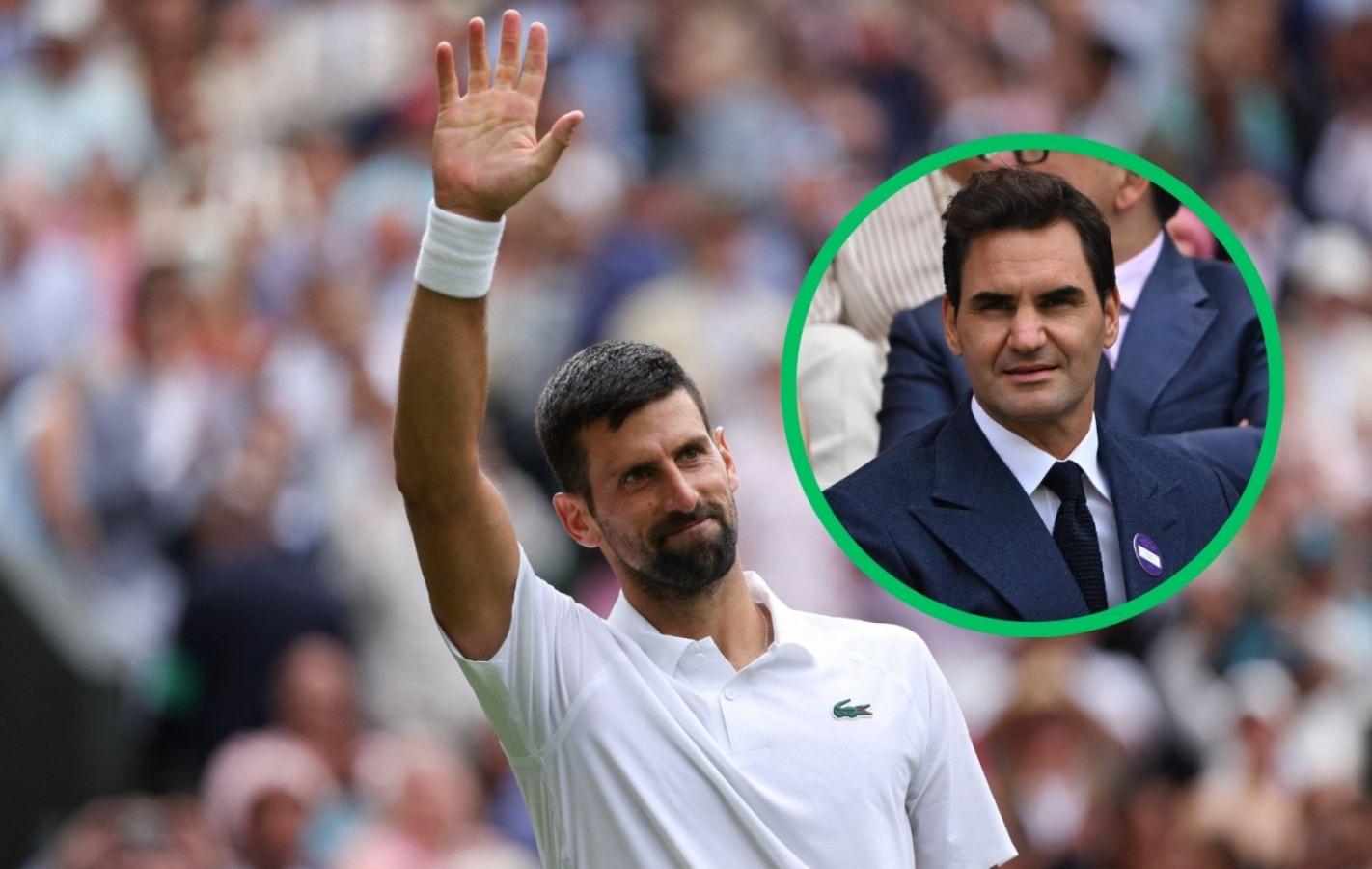 Imagen de Con Federer como espectador de lujo, Novak Djokovic se metió en los cuartos de Wimbledon