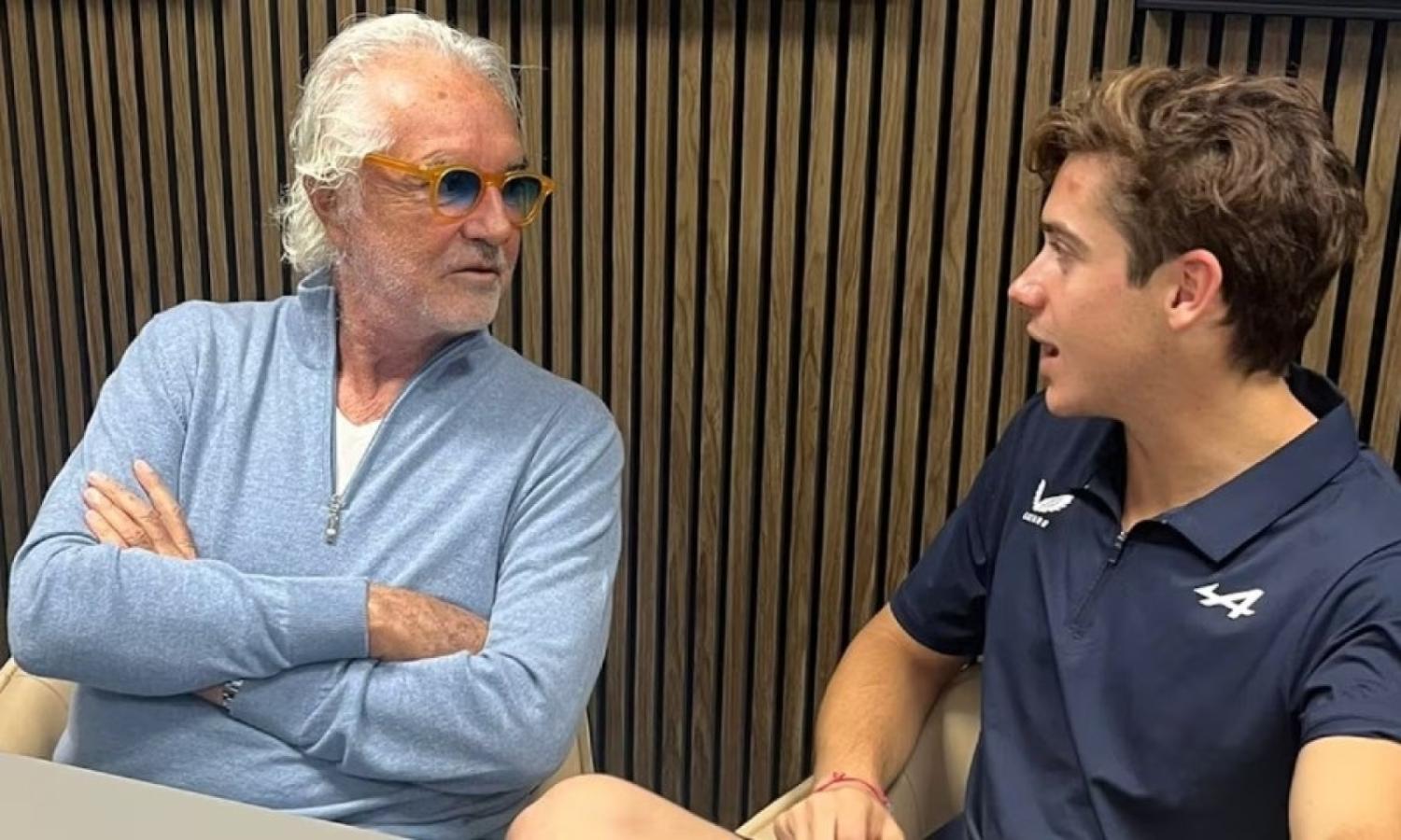 Imagen de La explosiva reacción de Flavio Briatore tras el error de Colapinto en la clasificación