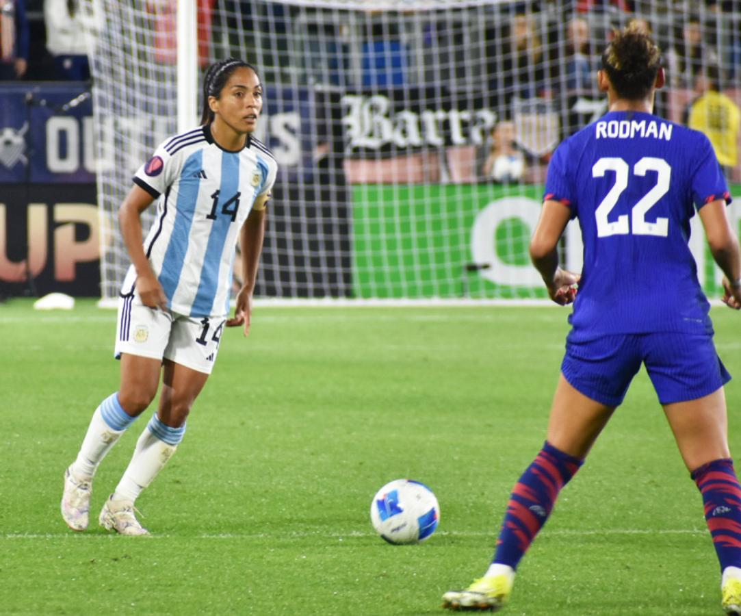 Goleada y derrotada la Selección Argentina femenina cayó ante Estados