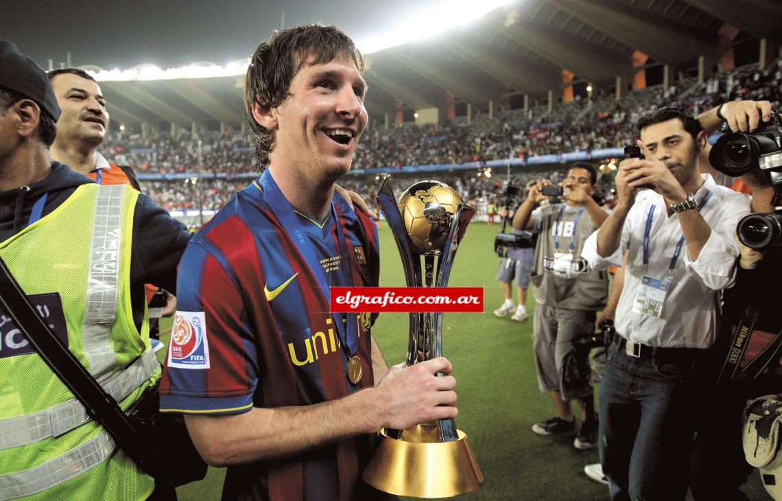 Campeón mundial de clubes en Dubai.