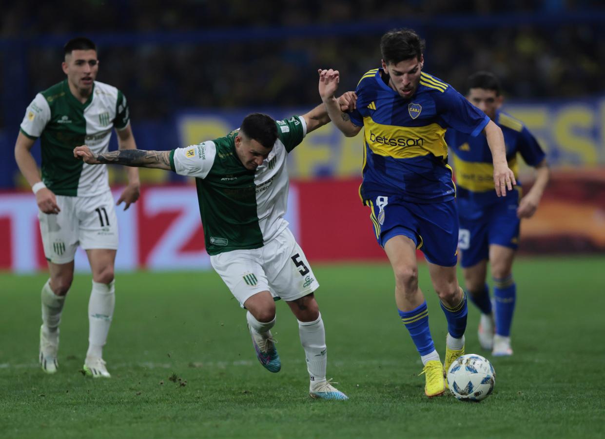 Imagen Martegani debutó con la camiseta de Boca.