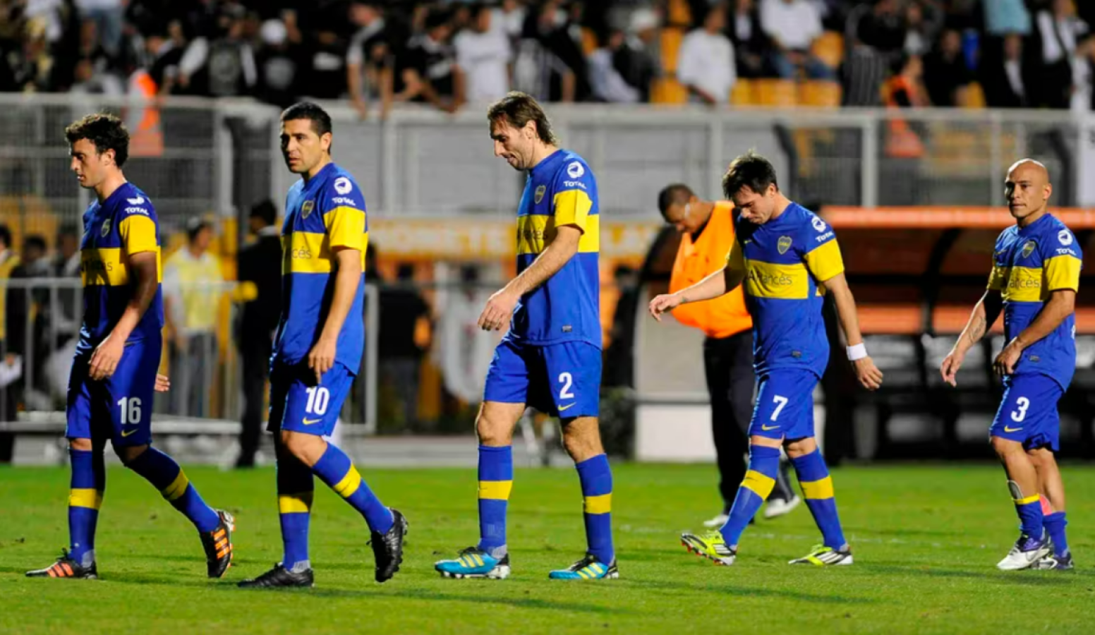 Imagen Tras la final perdida con Corinthians, Riquelme anunció su salida de Boca.