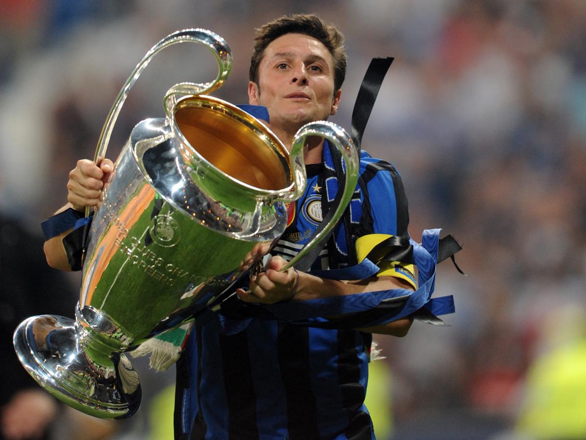 Imagen Ganar la Champions con Inter, el momento cumbre en la carrera de Zanetti