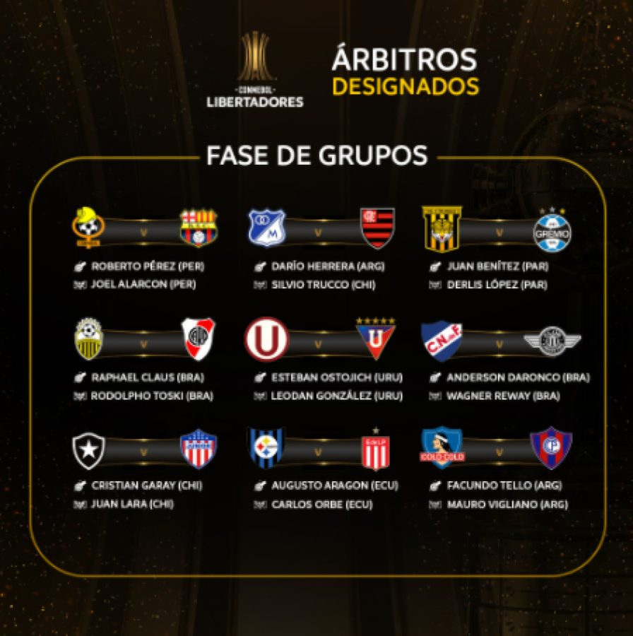 Imagen Libertadores - Fecha 1