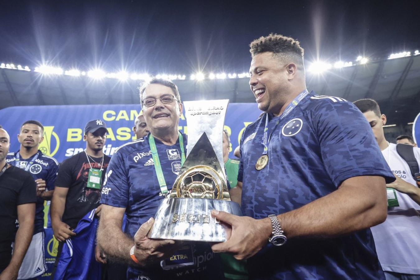 Imagen Ronaldo, cuando aún era accionista de Cruzeiro.
