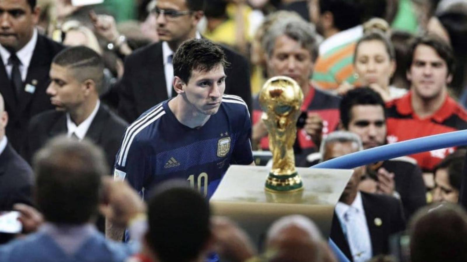 Imagen Para Messi, la final perdida en 2014 es "una espina que va a quedar ahí".