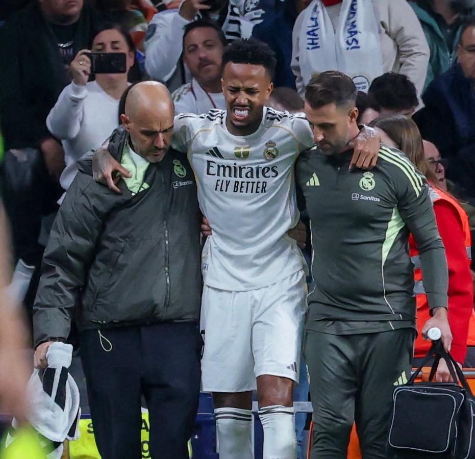 Imagen Un nuevo capítulo del estigma de Eder Militao con las lesiones graves.