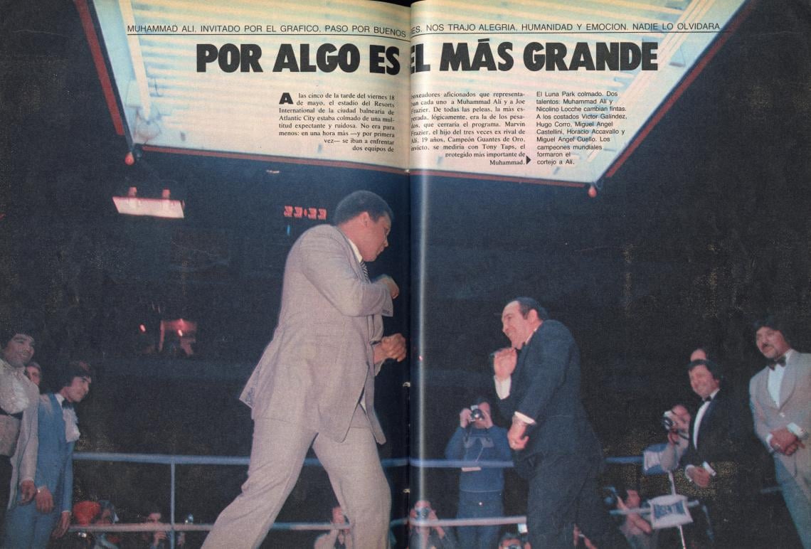 Muhammad Alí en la Argentina, de la mano de El Gráfico