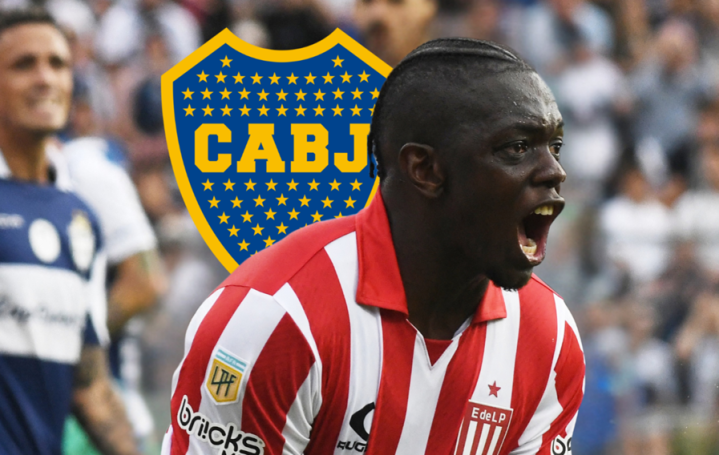 Imagen Edwuin Cetré, una vez más en el radar de Boca.