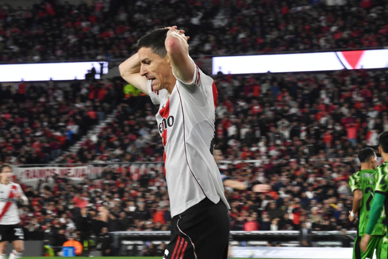 Imagen Nacho Fernández fue la bandera del equipo cuando River más lo necesitaba. Fotobaires.