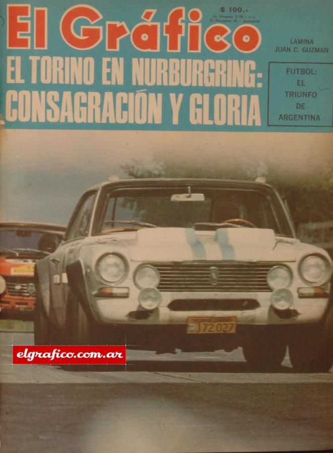 La tapa de la edición 2603 de El Gráfico y el reconocimiento por el trabajo realizado.