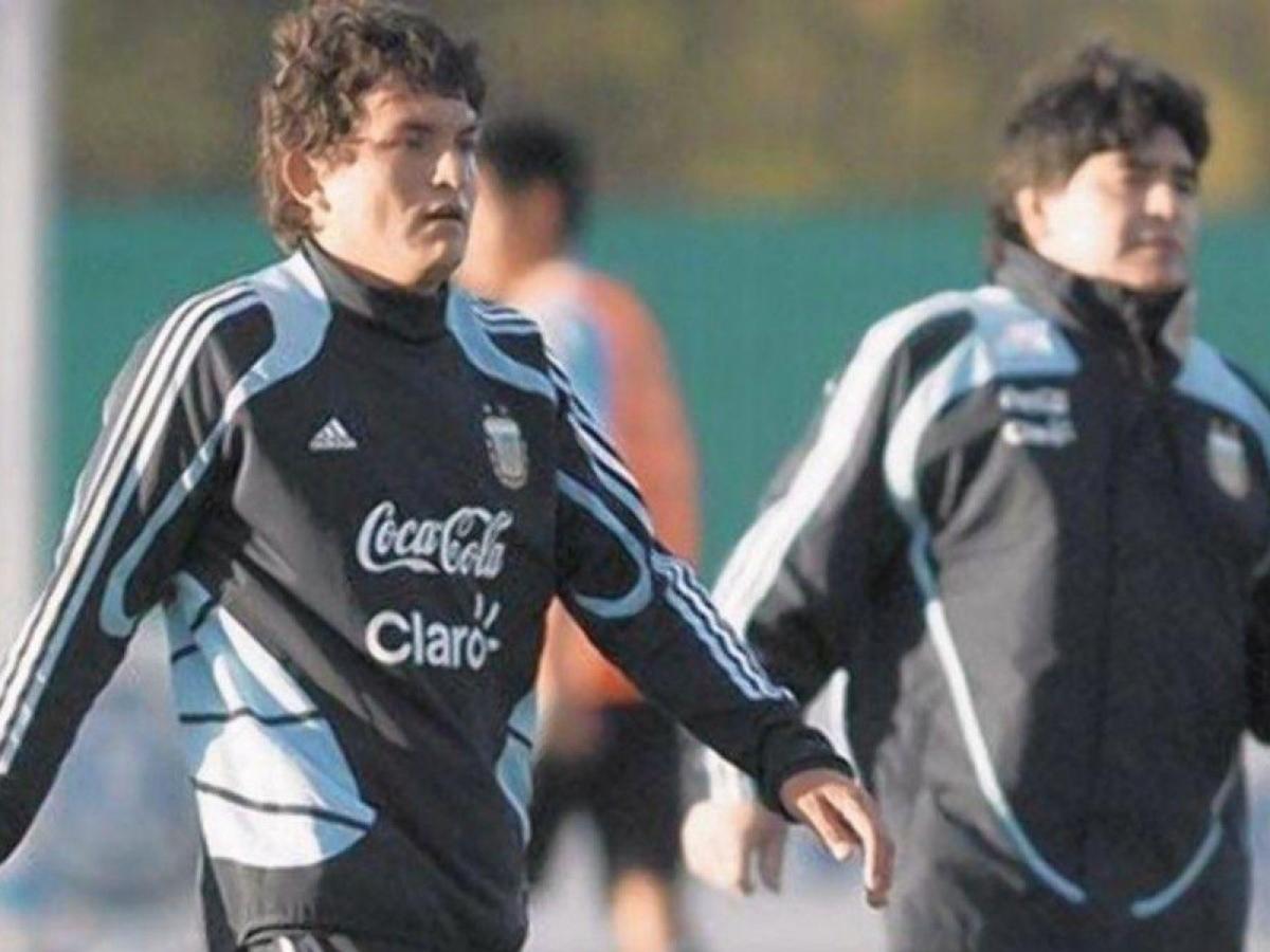 Imagen El recuerdo de su paso por la Selección Argentina, con Maradona como DT