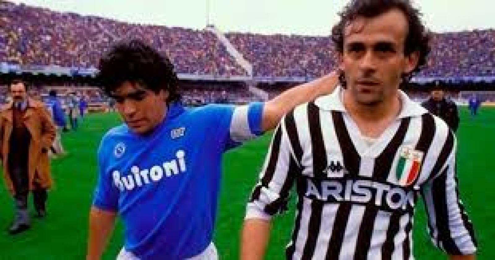 Imagen Platini, el rival de la monarquía de Diego en su esplendor europeo.