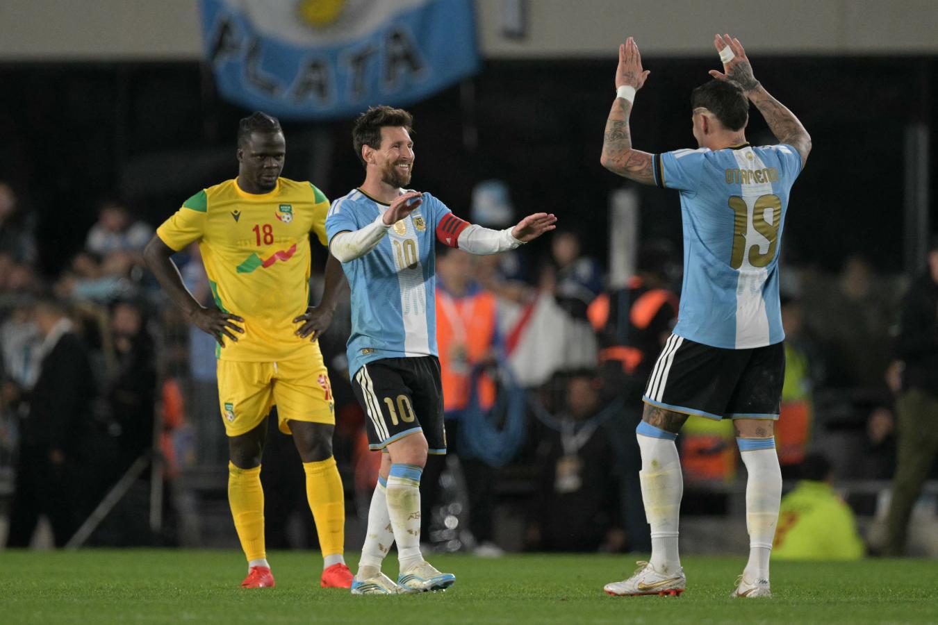 Imagen de Con Lionel Messi y Nicolás Otamendi la lista de jugadores que marcaron en su último partido con la Selección Argentina