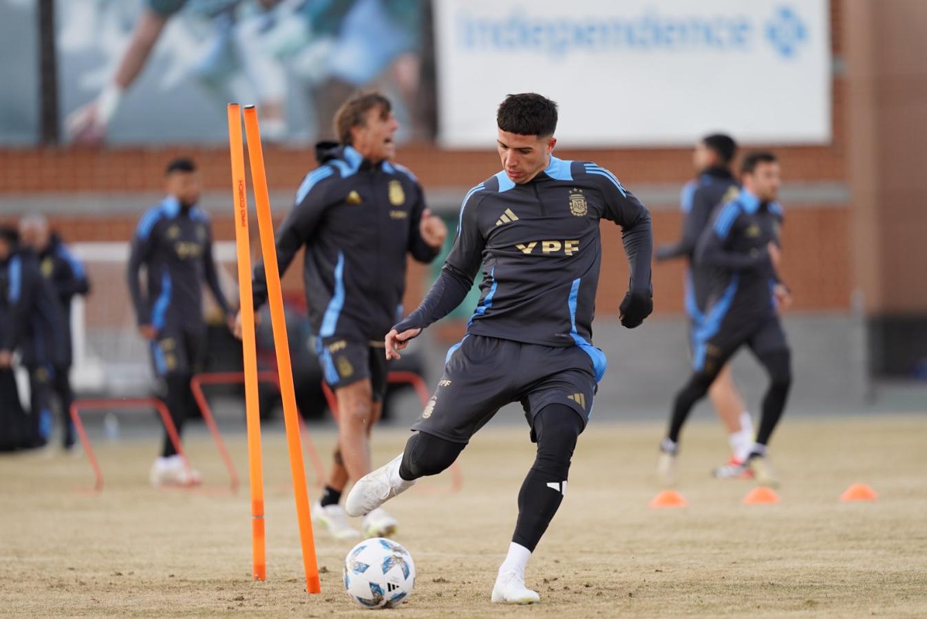 Imagen Enzo llegará bien a la Copa América, pero con poco rodaje.